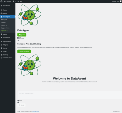 Page screenshot: DataAgent