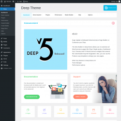 Page screenshot: Deep