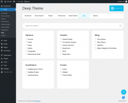 Page screenshot: Deep &rarr; Help