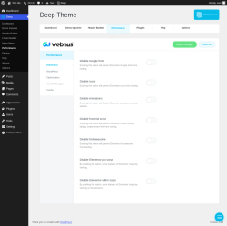 Page screenshot: Deep &rarr; Performance