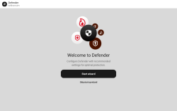 Page screenshot: Defender &rarr; Settings