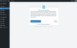 Page screenshot: Delete old posts ‹ Test site — WordPress