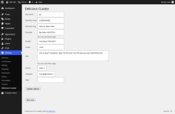 Page screenshot: Settings &rarr; Delicious Curator