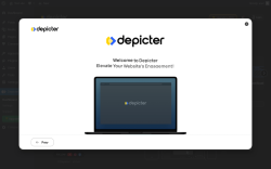Page screenshot: Depicter