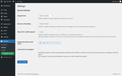Page screenshot: Depicter &rarr; Settings