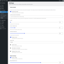 Page screenshot: DesignSetGo &rarr; Settings