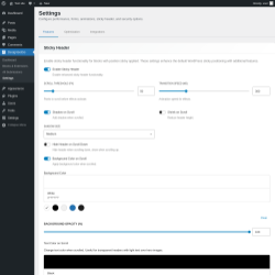 Page screenshot: DesignSetGo &rarr; Settings
