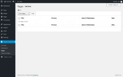 Page screenshot: Digital Publications → Pages