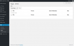 Page screenshot: Digital Publications → Pages