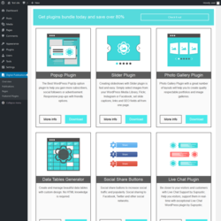 Page screenshot: Digital Publications → Featured Plugins