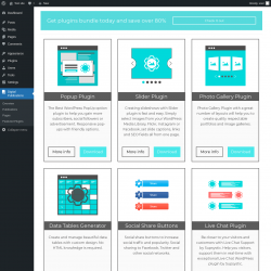 Page screenshot: Digital Publications → Featured Plugins
