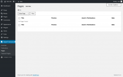 Page screenshot: Digital Publications → Pages