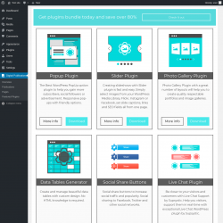 Page screenshot: Digital Publications → Featured Plugins