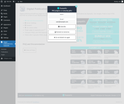 Page screenshot: Digital Publications by Supsystic