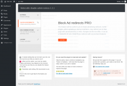 Page screenshot: Block ad redirects