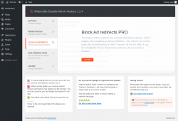 Page screenshot: Block ad redirects