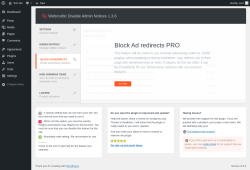Page screenshot: Block ad redirects