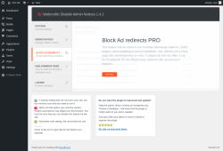 Page screenshot: Block ad redirects