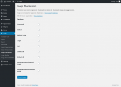 Page screenshot: Tools &rarr; Image Thumbnails