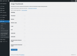 Page screenshot: Tools &rarr; Image Thumbnails