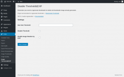 Page screenshot: Tools &rarr; Image Threshold&EXIF