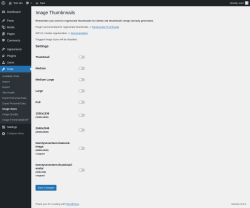 Page screenshot: Tools &rarr; Image Sizes