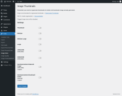Page screenshot: Tools &rarr; Image Sizes