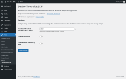 Page screenshot: Tools &rarr; Image Threshold&EXIF