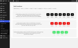 Page screenshot: Tools &rarr; Multi CountDown