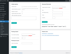 Page screenshot: Settings &rarr; Yandex.Zen PostGrid
