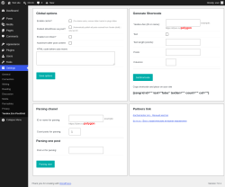 Page screenshot: Settings &rarr; Yandex.Zen PostGrid
