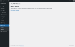 Page screenshot: DK PDF → Addons