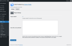 Page screenshot: Settings → DNS Prefetch
