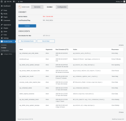 Page screenshot: Docket Cache → Cronbot