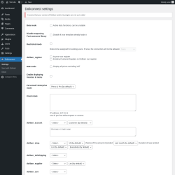 Page screenshot: Doliconnect