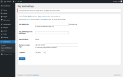 Page screenshot: Doliconnect &rarr; Sync with Dolibarr