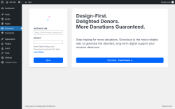 Page screenshot: Givecloud