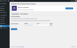 Page screenshot: Doofinder → 
						Data Configuration					