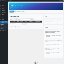 Page screenshot: Forge12 Double Opt-In