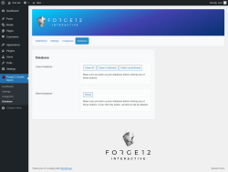 Page screenshot: Forge12 Double Opt-In → Database