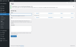 Page screenshot: Downloads &rarr; Tags