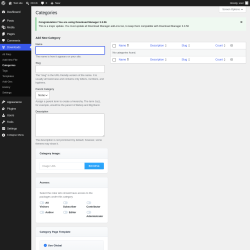 Page screenshot: Downloads &rarr; Categories