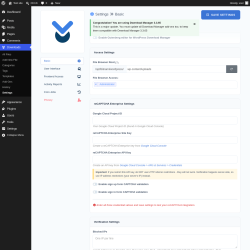 Page screenshot: Downloads &rarr; Settings