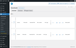 Page screenshot: Downloads