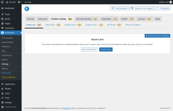 Page screenshot: Downloads → Settings → Content Locking PAID