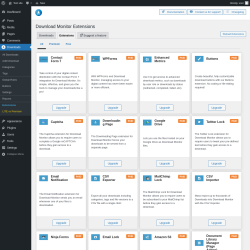 Page screenshot: Downloads → Extensions