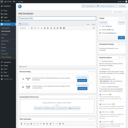 Page screenshot: Downloads → Add Download
