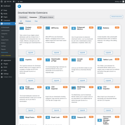 Page screenshot: Downloads → Extensions