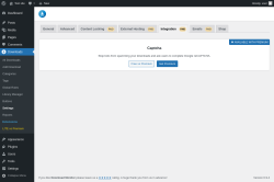 Page screenshot: Downloads &rarr; Settings &rarr; Integration PAID