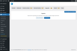 Page screenshot: Downloads &rarr; Settings &rarr; Integration PAID